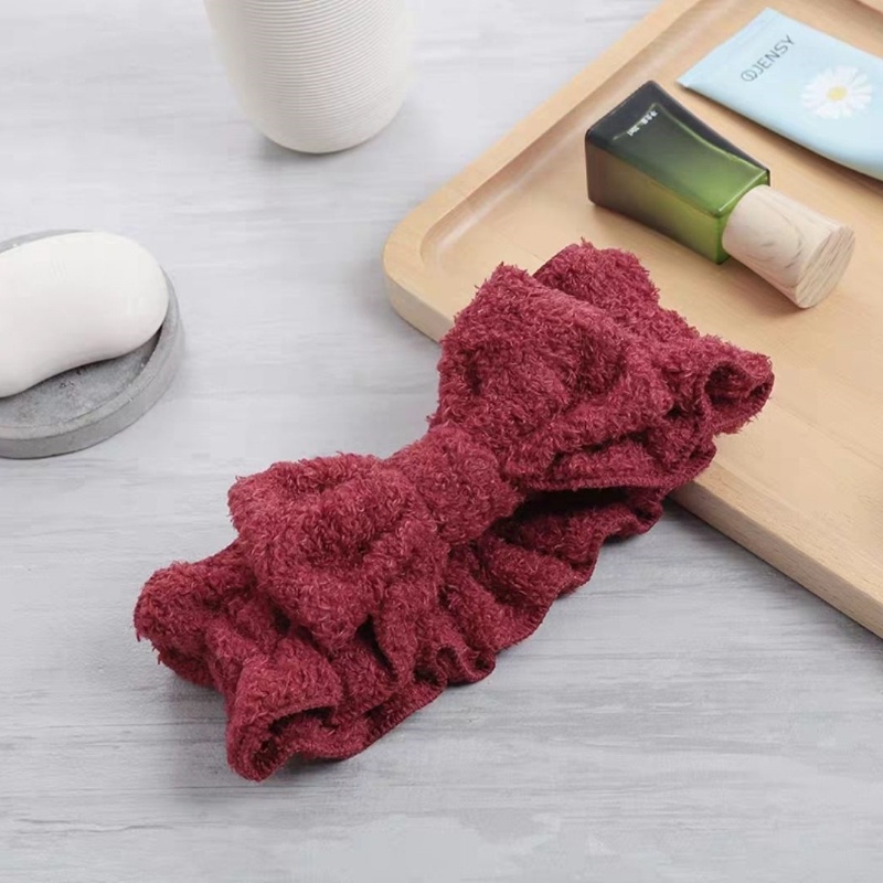 Băng Đô Rửa Mặt Thắt Nơ Kiểu Hàn Quốc Đơn Giản