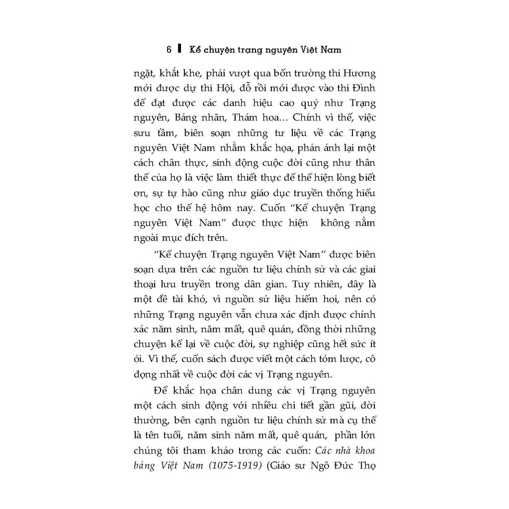 Sách - Kể Chuyện Trạng Nguyên Việt Nam