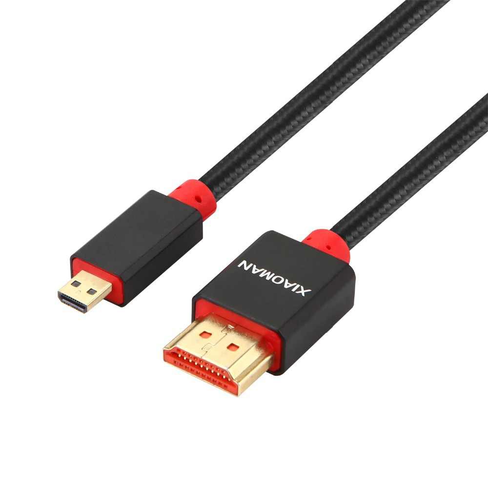 Dây Cáp HDMI XIAOMAN 1.5M Chất Lượng Cực Tốt. Dây Bọc Dù Siêu Bền