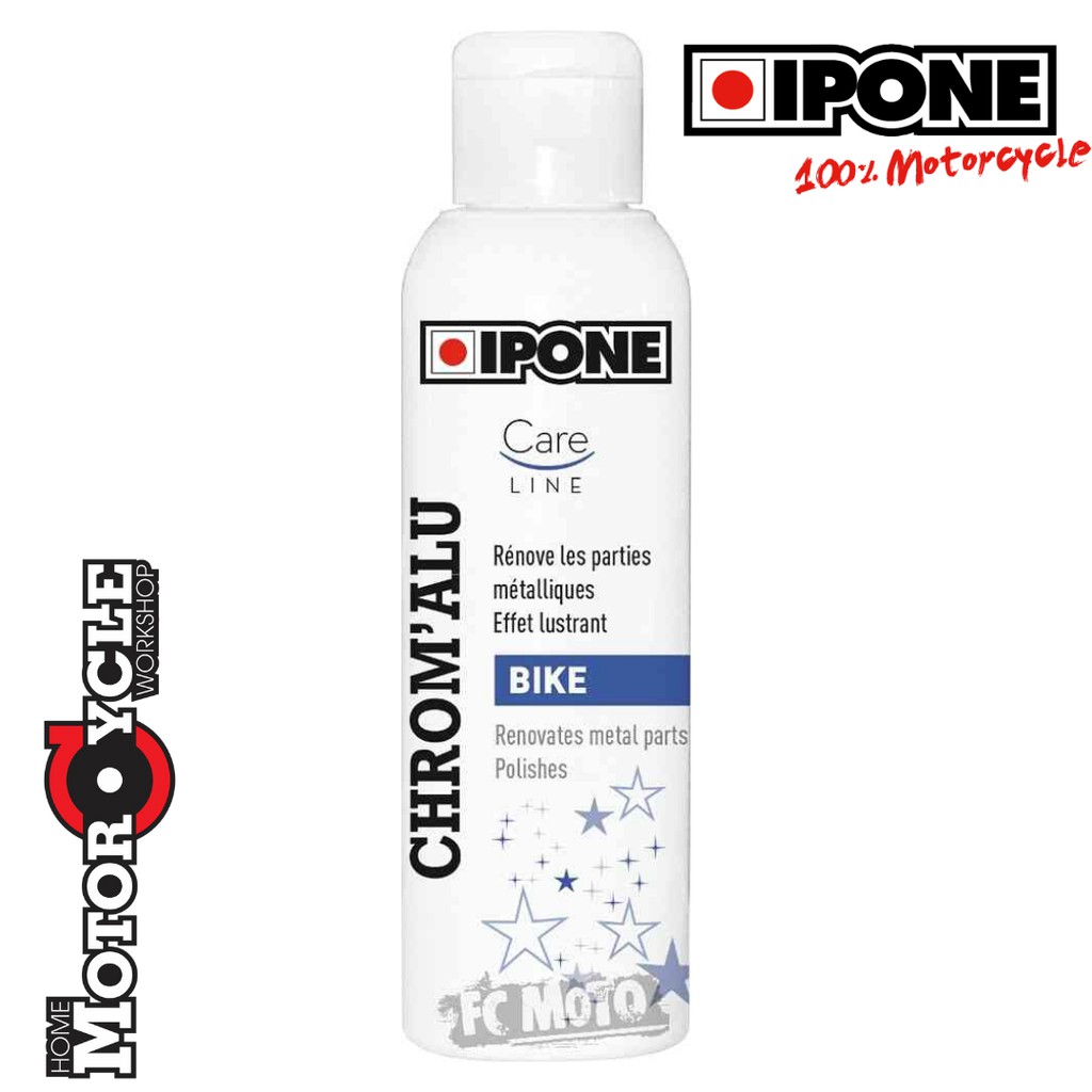 Vệ sinh, đánh bóng bề mặt lóc máy, kim Loại, chrom, cổ pô - CHROM'ALU IPONE - Home Motorcycle Workshop