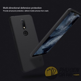 Ốp lưng sần Nokia X6/ Nokia 6.1 Plus hiệu Nillkin