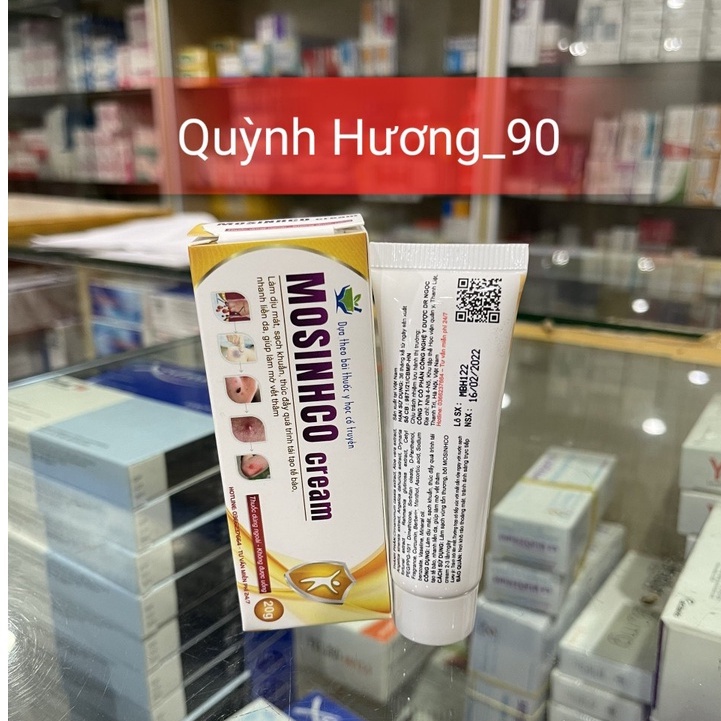 Mỡ sinh cơ cream 20g chiết xuất từ thảo mộc giúp làm lành vết thương trên da