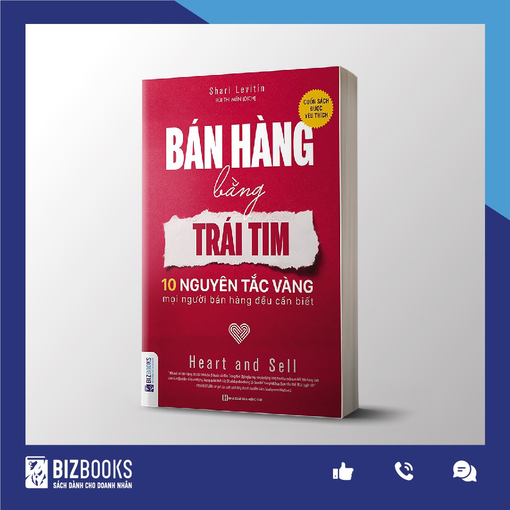 Sách - BIZBOOKS - Bán Hàng Bằng Trái Tim - 1 BEST SELLER | BigBuy360 - bigbuy360.vn