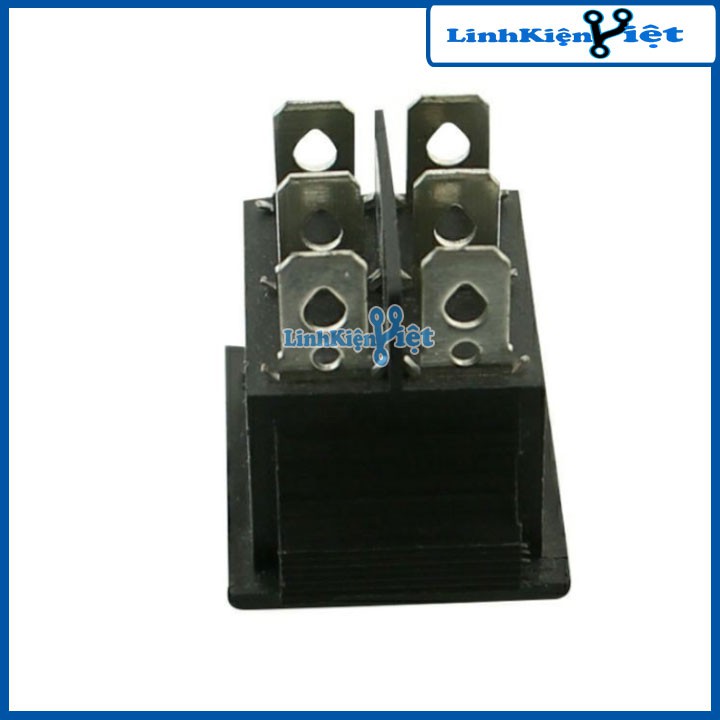 Công tắc bập bênh - KCD4 16A/250V 6Pin 31x25mm