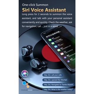 New M10 wireless Bluetooth headset three display in ear Mini TWS game headset