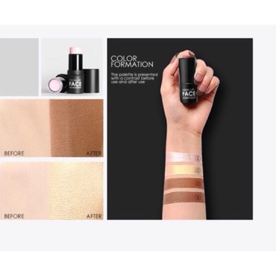 (hàng Mới Về) Thỏi Kem Bắt Sáng / Tạo Khối Focallure Fa01