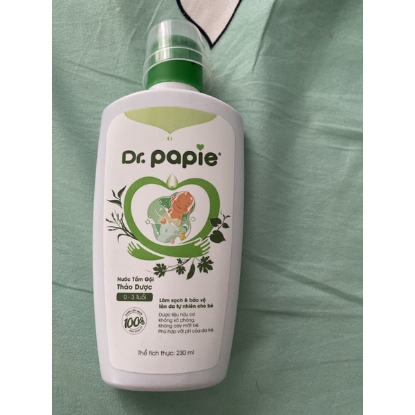 Nước tắm thảo mộc Drpapie