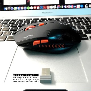 Chuột Pin Sạc Không Dây Azzor Version 2 (Đen)