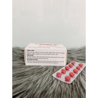 Rutin C HT Bổ Sung Vitamin C (Hộp 100 viên)