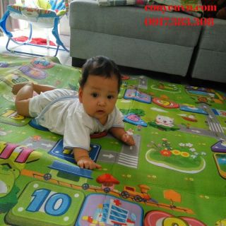 THẢM MABOSHI 1.8x2mx 0.5cm 2 mặt loại 1( mẫu ngẫu nhiên)+ 1 thìa báo nóng