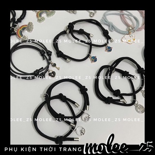Cặp vòng đôi có nam châm phong cách hàn quốc cho nam và nữ hoặc các cặp BFF