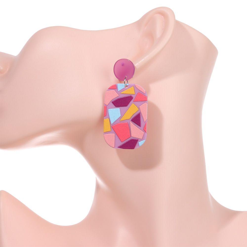 Bông Tai Dáng Dài Hình Hoa Thanh Lịch Thích Hợp Làm Quà Cưới