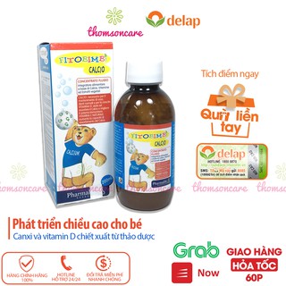 Bổ sung Canxi và vitamin D cho bé - Calcio Bimbi của hãng Fitobimbi - Nhập khẩu chính hãng từ Ý.