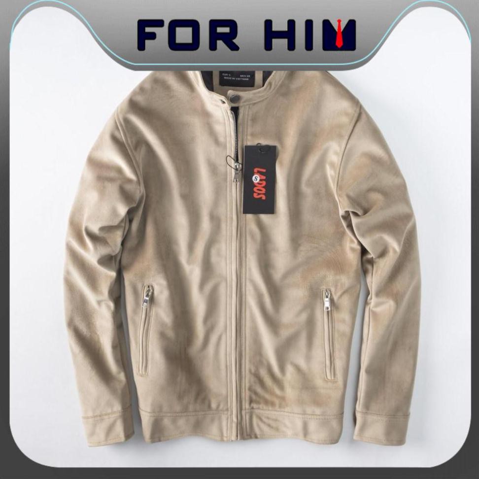 Áo khoác kaki nam cổ trụ FOR HIM-2018, cực ấm, cực sang trọng Chính hãng