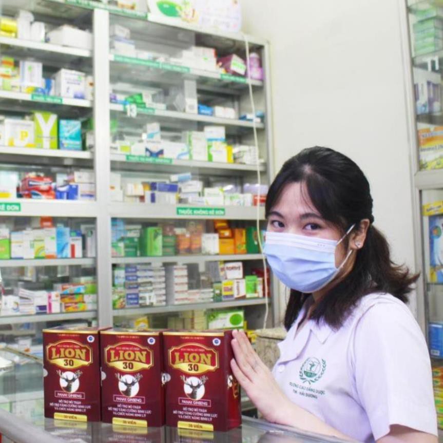 Giảm Tiểu Đêm, Tiểu Nhiều Lần 👍 CHÍNH HÃNG👍  Tăng cường sinh lý nam- Sâm Nhung Bổ Thận Lion 30 (Lọ 30v) | BigBuy360 - bigbuy360.vn