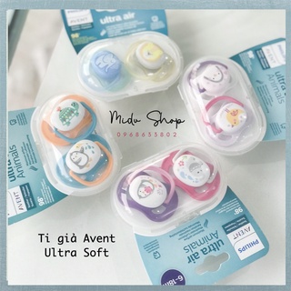 Ti giả / ti ngậm cho bé philips avent 0-6m / 6-18m