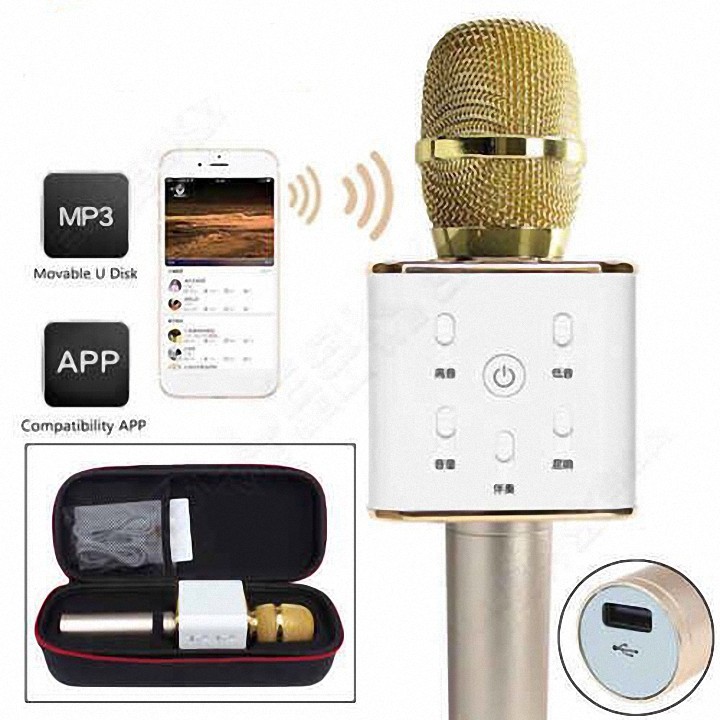 Micro Q7 Tích Hợp Loa Ngoài Bluetooth Hay Như Ca Sỹ |Dung18