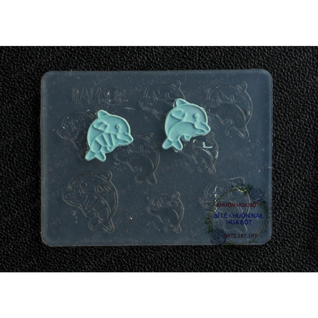 12 khuôn dùng được cho sơn gel