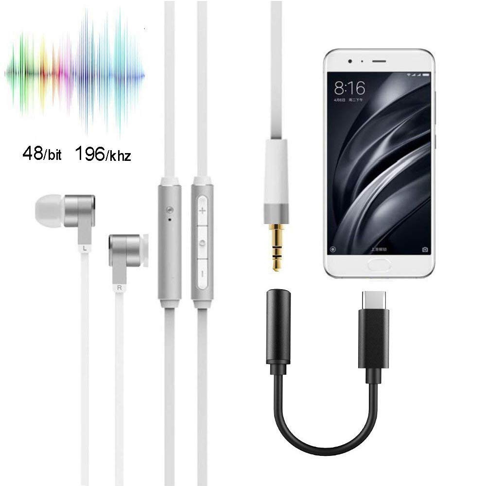 Cáp chuyển đổi USB C sang Jack cắm âm thanh AUX 3,5mm