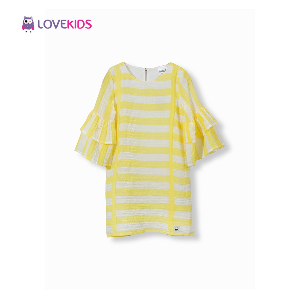 Váy suông kẻ vàng Đồng Dao LK0152 - Lovekids