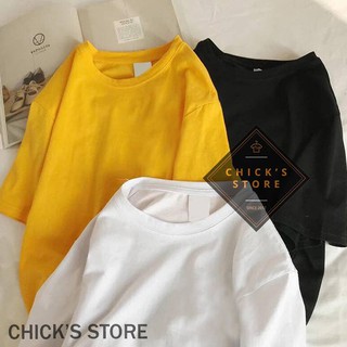 Áo tay lỡ trơn nhiều màu ( Hàng đẹp ) - Chick's Store