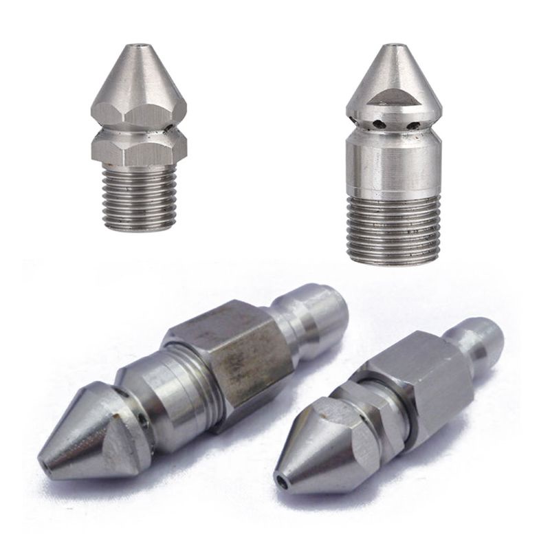 Vòi Xịt Làm Sạch Cống Thoát Nước Cho Máy Rửa Áp Suất 1 4 3 8