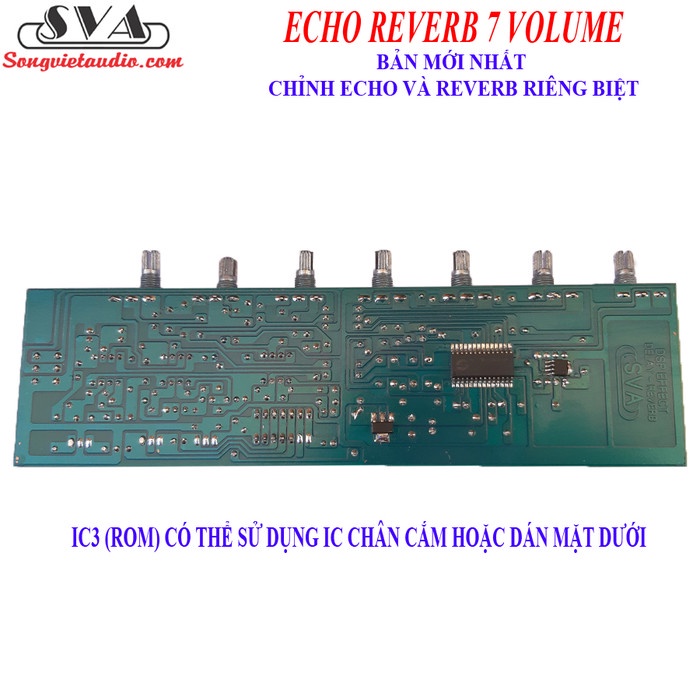 [Mã ELHACE giảm 4% đơn 300K] MẠCH ECHO REVERB 7 VOLUME - TẶNG MẶT - 1 MẠCH