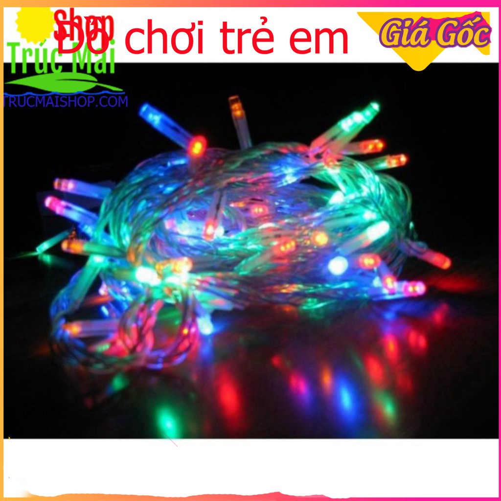 [Giá Xưởng] [Giá Sỉ] Đèn Led Dây Chớp Trang Trí Noel & Tết 4.5M