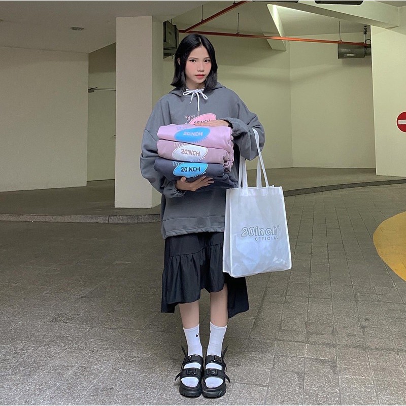 ÁO CHUI CỔ CÓ NÓN 20INCH LOGO SS2 | BigBuy360 - bigbuy360.vn