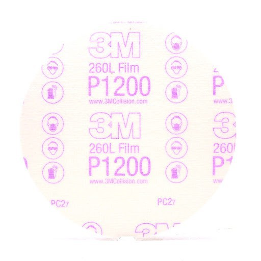 Nhám Đĩa Film 6 inch 3M 260L ( P600, P800, P1000, P1200, P1500)