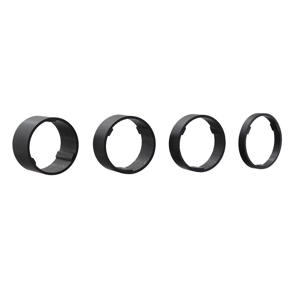 4 Vòng Đệm Cổ Xe Đạp Bằng Sợi carbon 28.6mm 15g