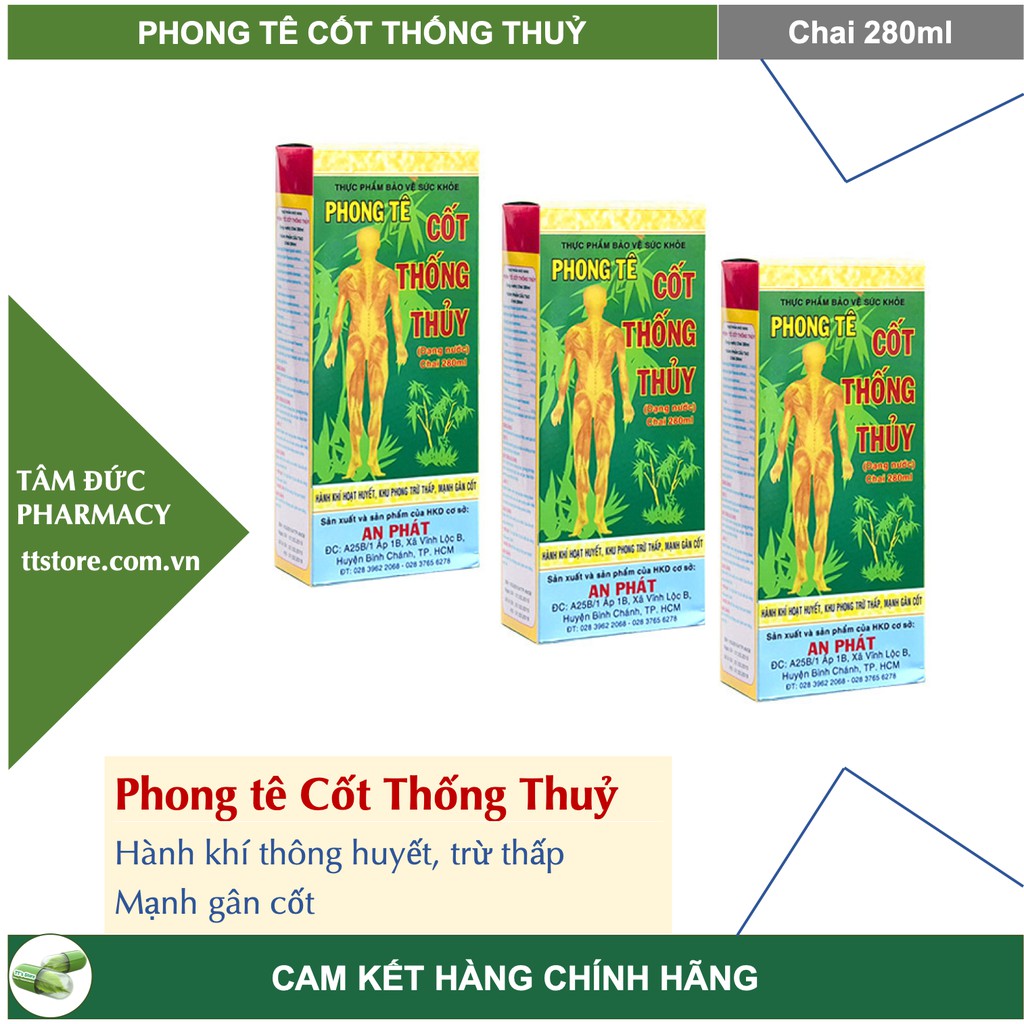 PHONG TÊ CỐT THỐNG THUỶ - CHAI 280ML