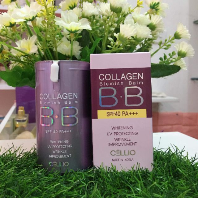 Kem nền BB colagen cellio