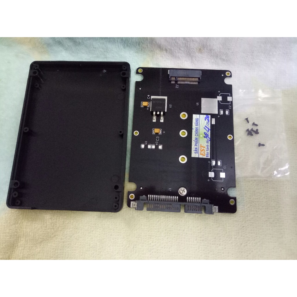 Box Chuyển SSD M2 2242 - 2260 - 2280 Sang Sata 2.5 inch - Box chuyển M2 to Sata 2.5