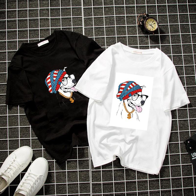 Áo thun unisex phong cách cá tính màu trắng 2019T827