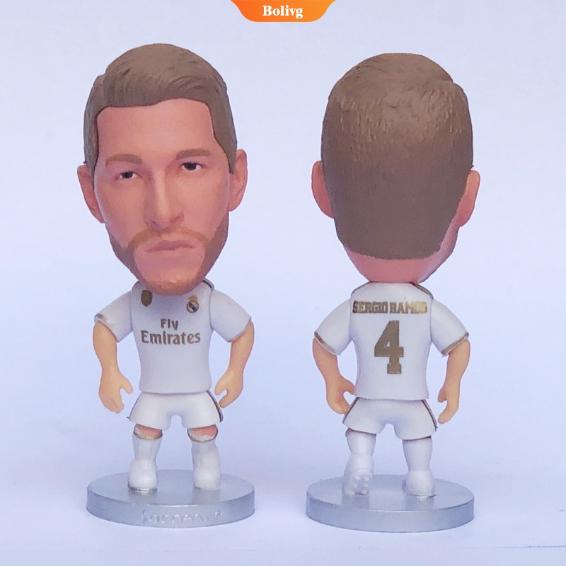 Mô hình búp bê cầu thủ bóng đá Messi Ronaldo Neymar Real Madrid làm quà tặng sinh nhật cho bé