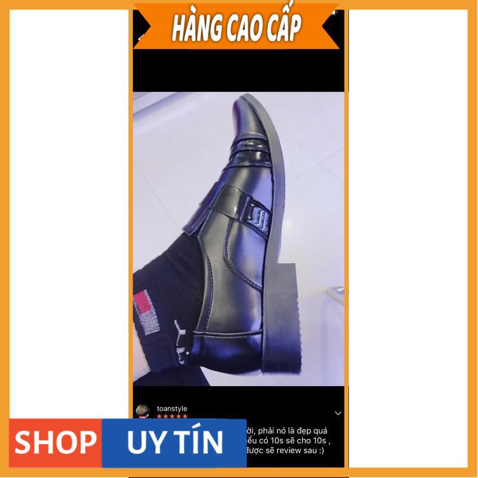Giày Tây Nam Thiết Kế Đế Cao Lịch Lãm Sang Trọng | BigBuy360 - bigbuy360.vn
