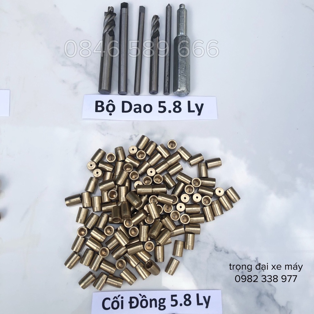 Bộ Dao Đóng Cối Chảy Xăng Dư Đủ Kích Cỡ Dao 5Ly-Dao 5,5Ly-Dao 5,8ly