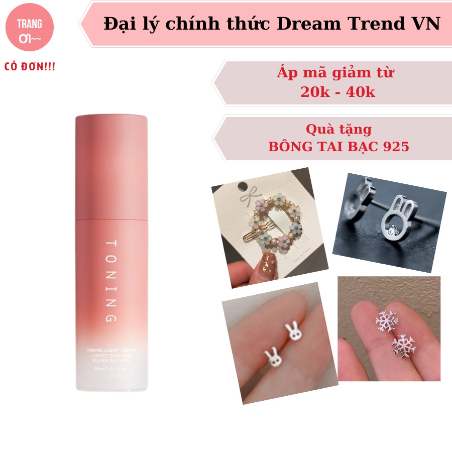 HÀNG SẴN NOWSHIP HCM - Kem lười nâng tone dưỡng trắng Dream Trend Toning | BigBuy360 - bigbuy360.vn