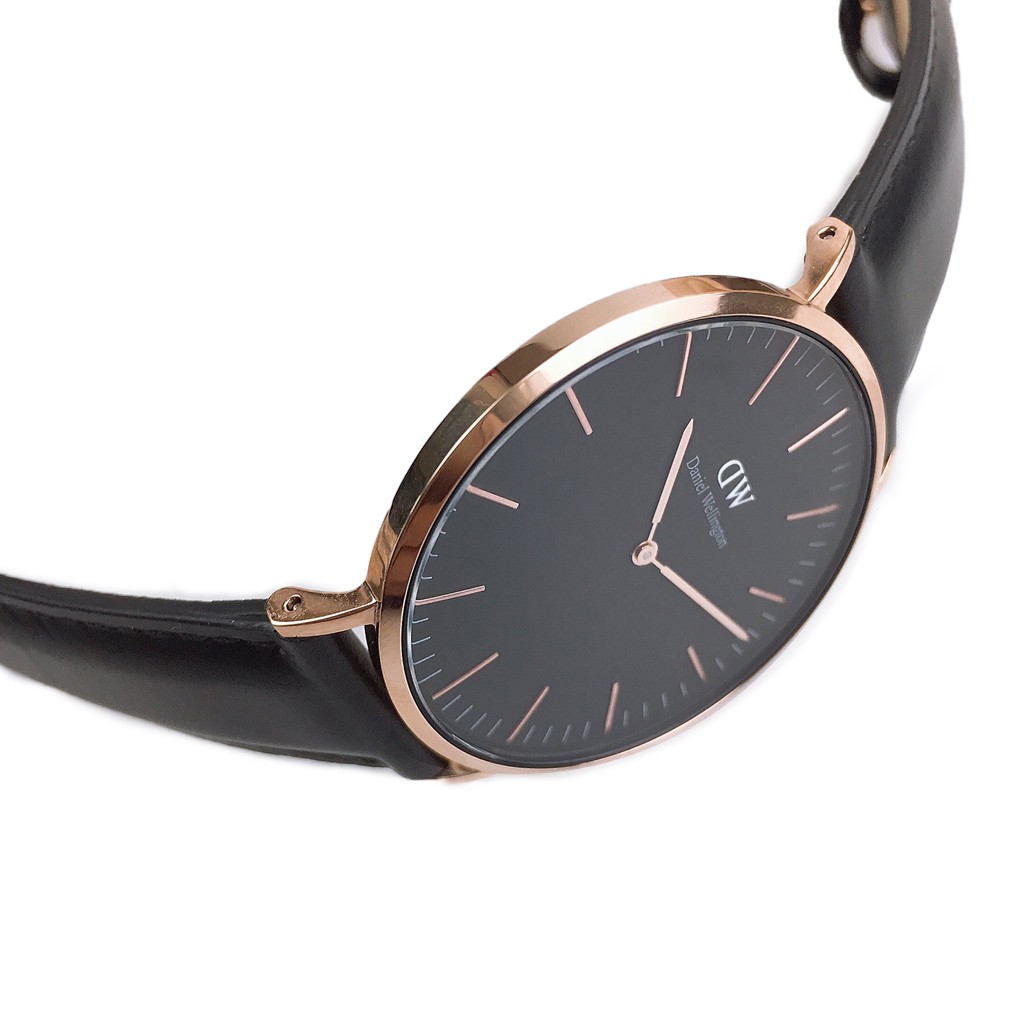 Đồng hồ nam nữ Daniel Wellington Classic Black Sheffield size 36mm và 40mm DW Việt Nam