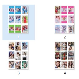 LOMO CARD 36 ảnh WJSN - FOR THE SUMMER + update Twitter