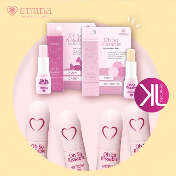 (hàng Mới Về) Son Dưỡng Môi Emina Oh So Kissable | BigBuy360 - bigbuy360.vn