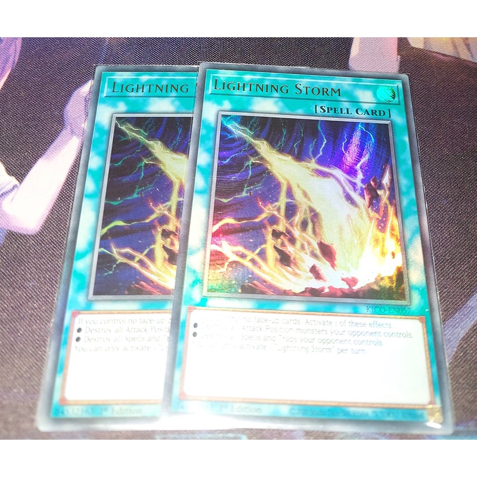 Thẻ Bài Yugioh : Lightning Storm - KICO-EN057 - Ultra Rare 1st Edition