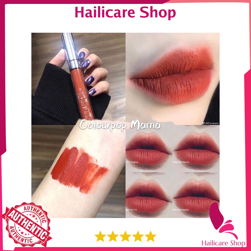 [Nhập Mỹ] Các màu Son kem lì COLOURPOP Ultra Matte Lip Mama/ Creeper/ Love Bug/ Speed dial/ Saigon/ Arriba