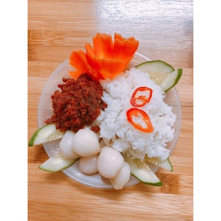 Mắm Tép Chưng Thịt