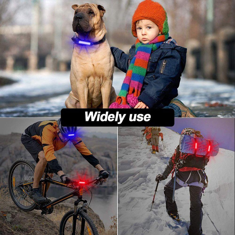 Dây Đèn LED Cảnh Báo Chống Nước IPX-5 Gắn Đuôi Xe Đạp