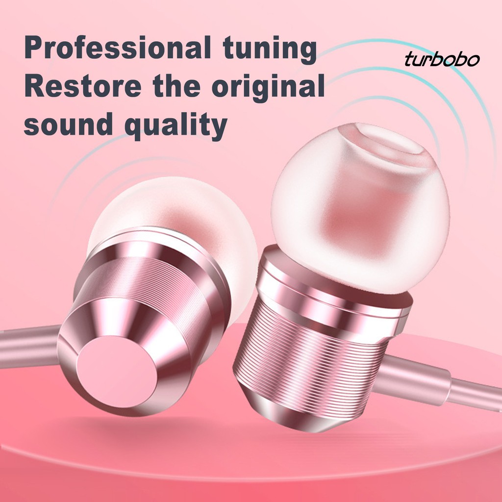 Tai Nghe Nhét Tai Siêu Trầm Có Mic Và Nam Châm Bằng Kim Loại