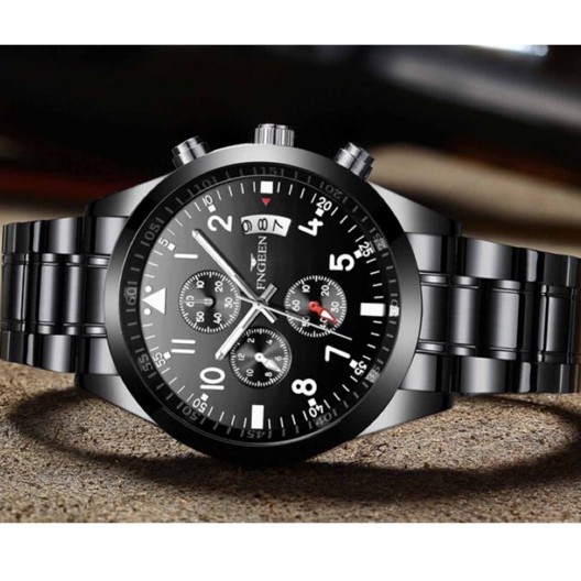 Đồng hồ nam FNGEEN dây thép mạnh mẽ lịch lãm ( Tặng kèm tỳ hưu, tháo mắc đồng hồ, Mã: AF16 ) | BigBuy360 - bigbuy360.vn