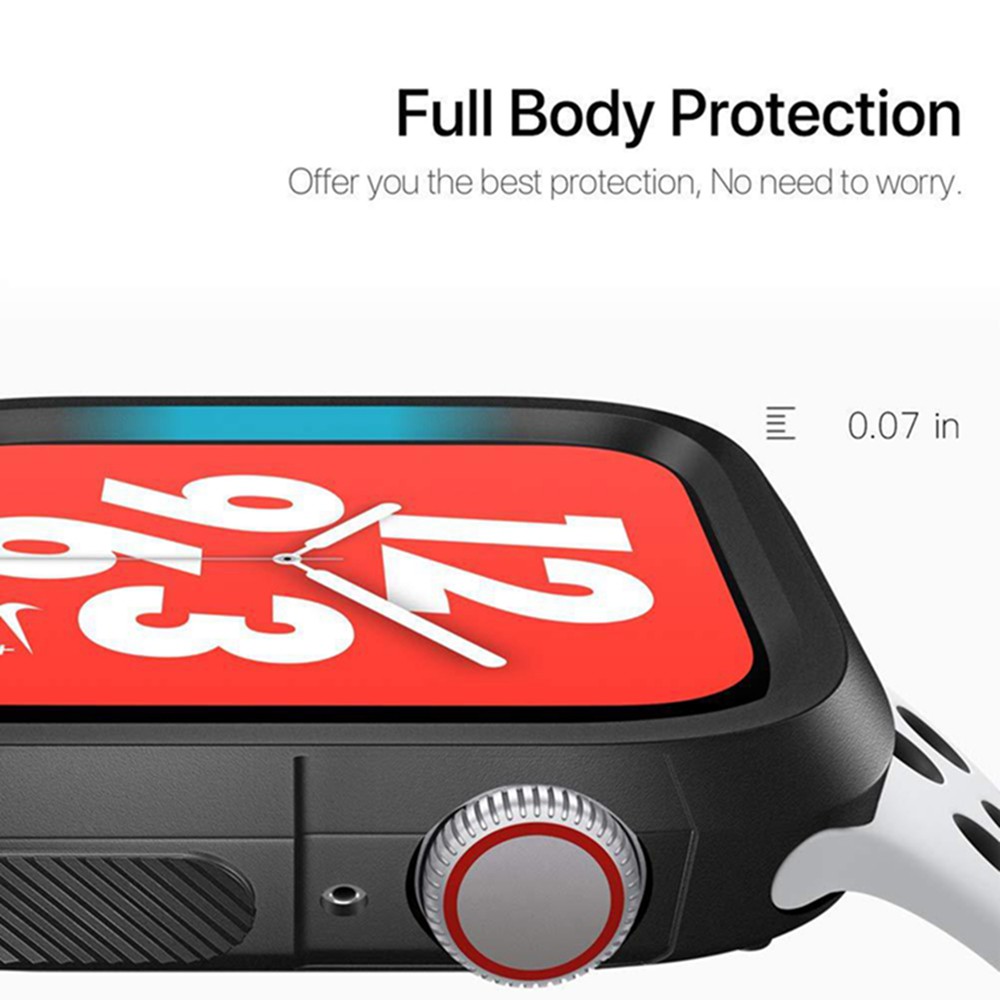 Ốp mềm bảo vệ cho đồng hồ thông minh Apple Watch Series 4 40mm 44mm 1 / 2 / 3 38mm 42mm