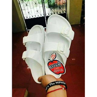 Dép siêu nhẹ Red Apple trắng đen size 43